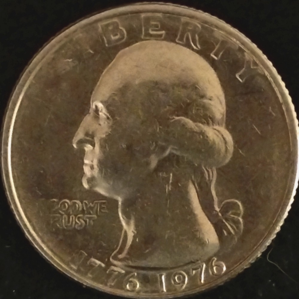 🔥1976 Washington Bi-Centennial Quarter,🔥 DDO, DDR, Double Dated! Super Rare!😲